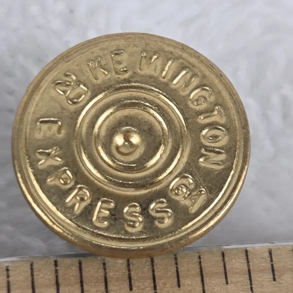 Vintage 1970s Kemington Express 20 GA Shotgun Shell Buttons 5/8